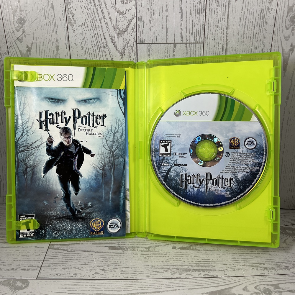 Warner Bros Video Game Xbox 360 Harry Potter Deathly Hallows Part 1 Adventure - Picture 3 of 3